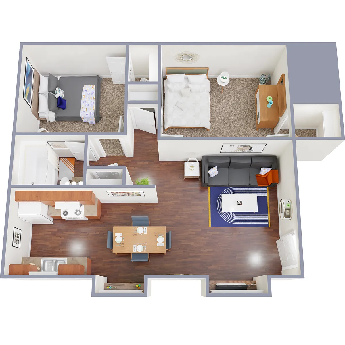 Floor plan B1