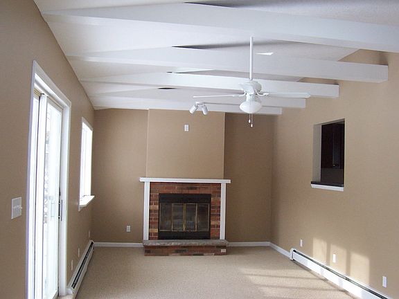 Fireplaced family room