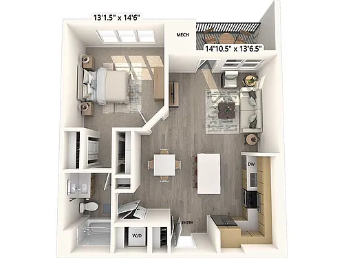 Floor plan AM22a