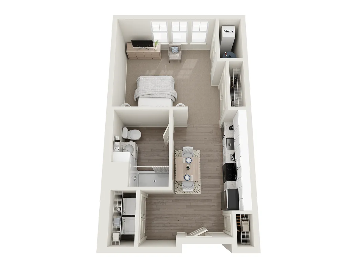 Floor plan The Nottoway