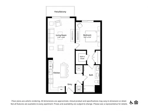 Floor plan A1-HYB