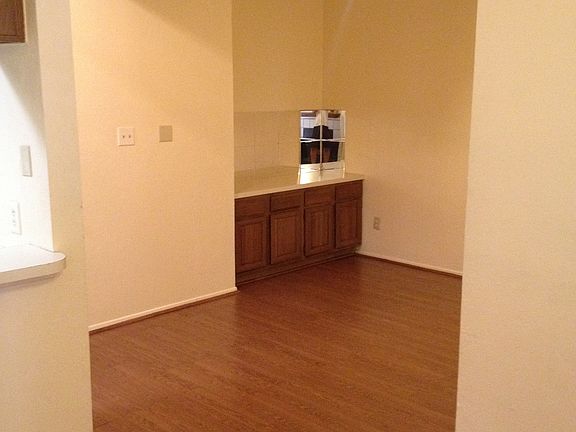 bar area in dining room