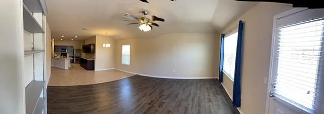 Pano View - Living Room & KItchen