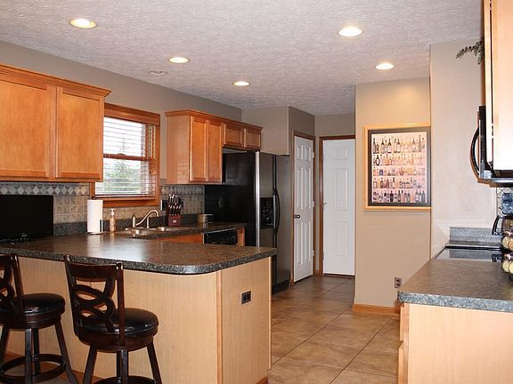 Eat in kitchen with convenient laundry room off kitchen and garage