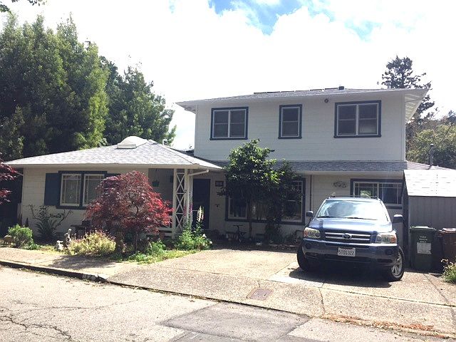 Exterior shot of the street view