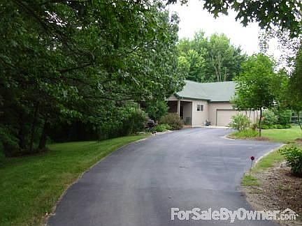 Driveway view of house