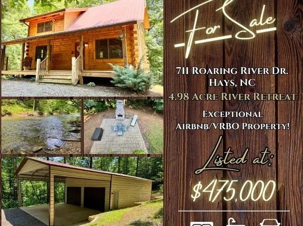 711 Roaring River Dr, Hays, NC 28635