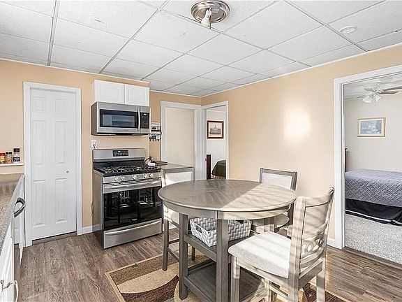 Kitchen and bedrooms