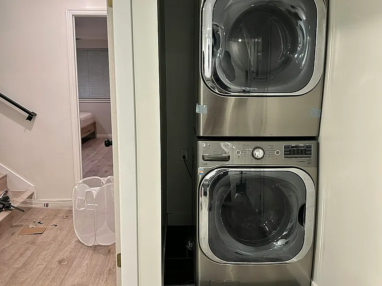 Washer and dryer