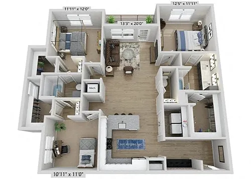 Floor plan C2C