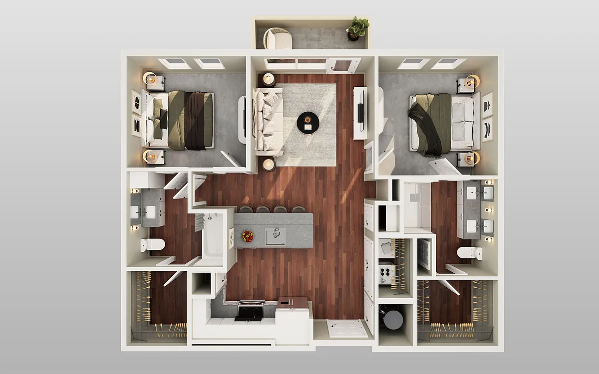 Floor plan Cypress I