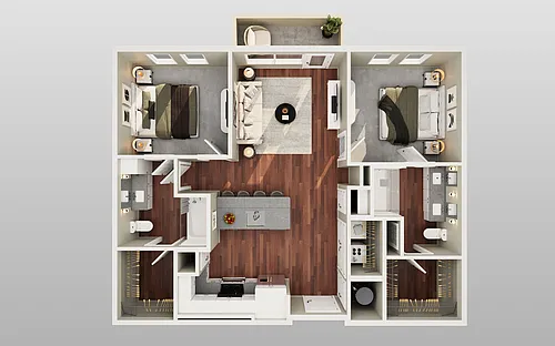 Floor plan Cypress I