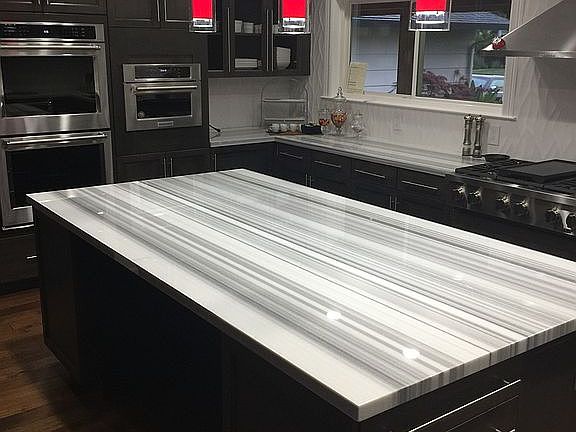 Large kitchen island