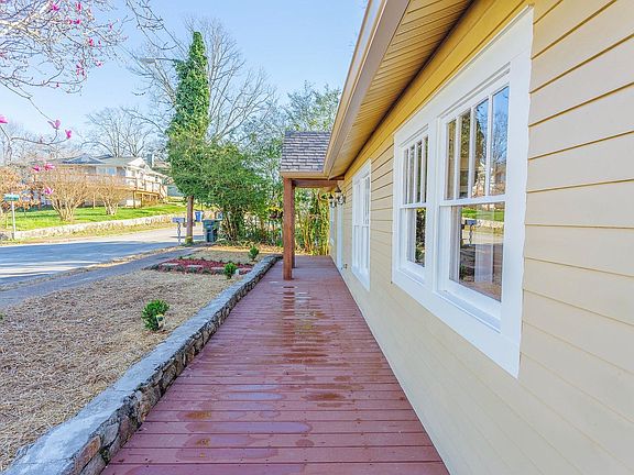 Inviting front porch