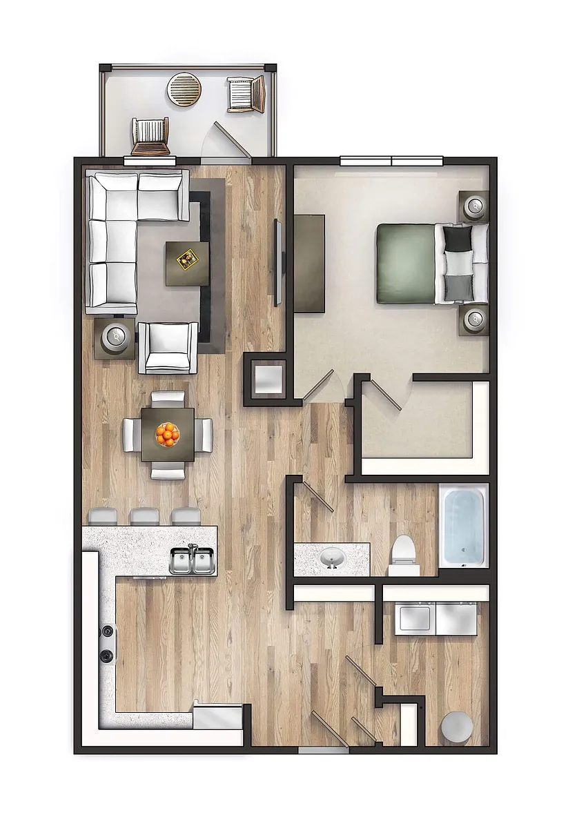 Floor plan The Magnolia