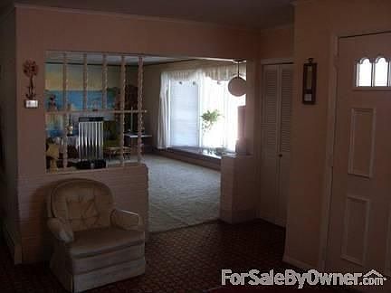 Entrance to living room