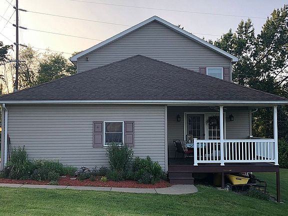Side w rear/side porch