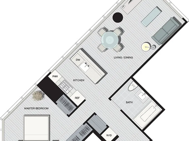 77 Hudson St #2203 — Photo 2