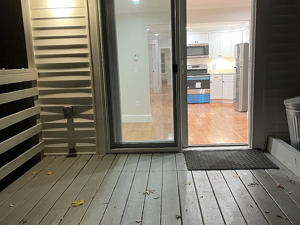 Back deck