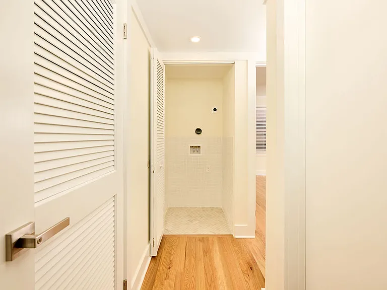 Washer and Dryer area.