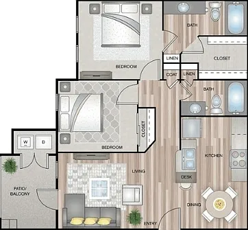 Oasis at Plum Creek Apartments — Photo 48