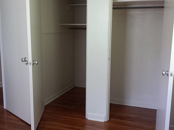 Closets in one bedroom