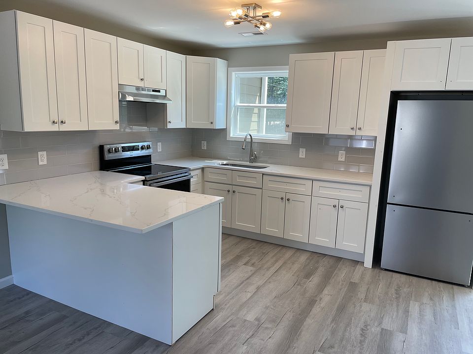 Kitchen with Extended Counter