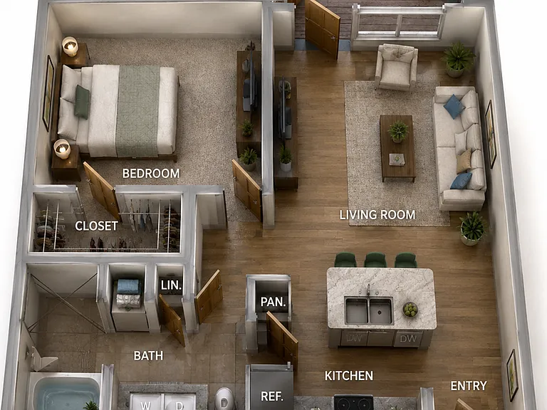 1 Bedroom Deluxe 1 Bedroom Deluxe