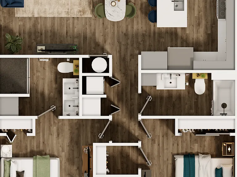 Two bedroom Two bathroom Two bedroom Two bathroom