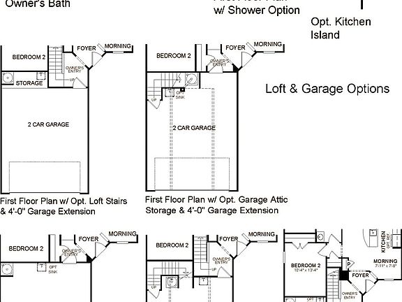 First Floor Options