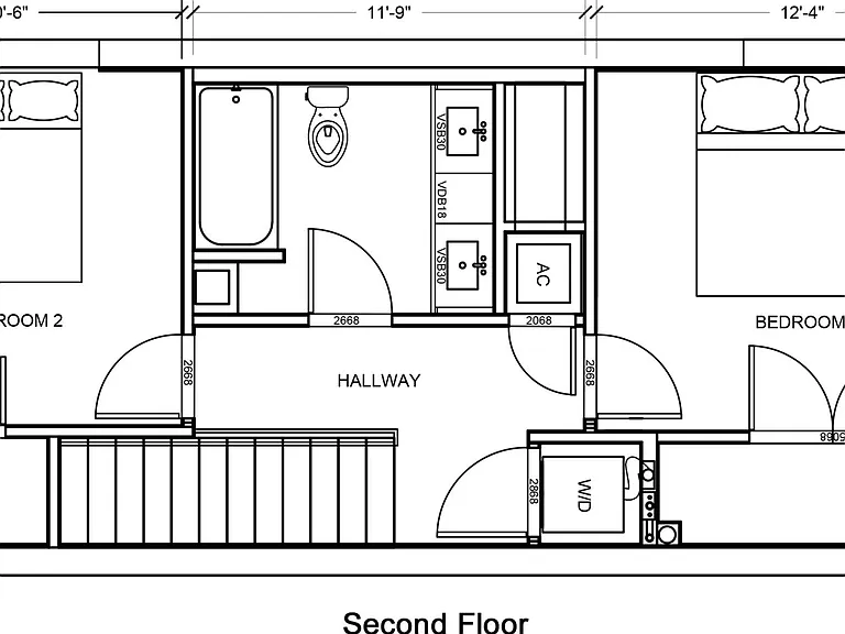 Floor Plan (Second Floor)