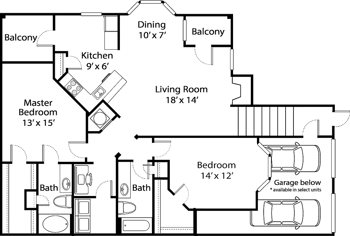 Floor plan B5R