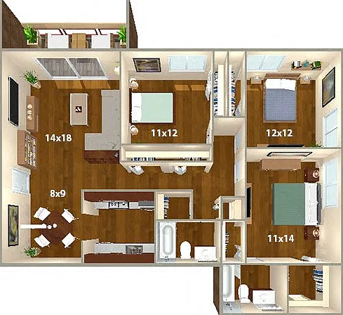 Lakeside Apartments — Photo 36