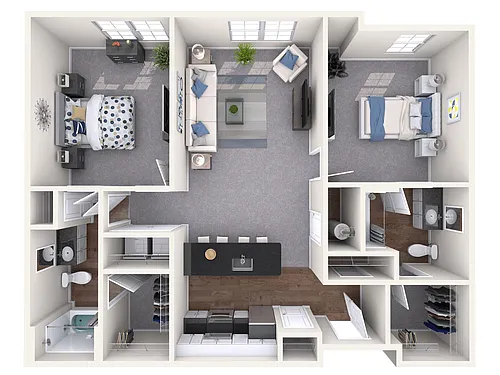 Floor plan The 1000