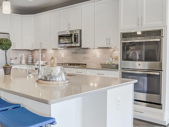 Kitchen with spacious island