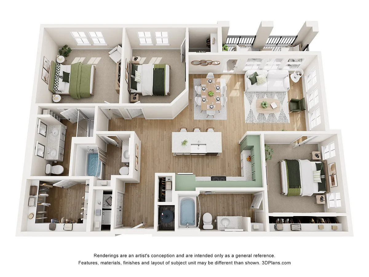 Floor plan C1