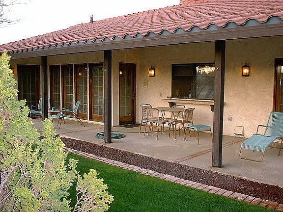 Rear Patio