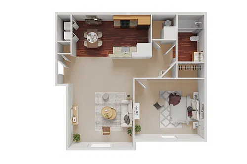 Floor plan The FoxFire