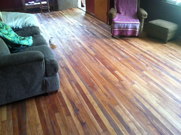 hard wood floor