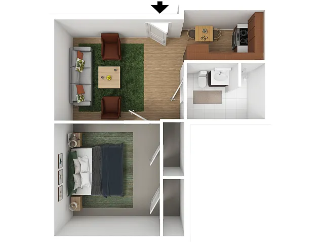 Floor plan Sidelight