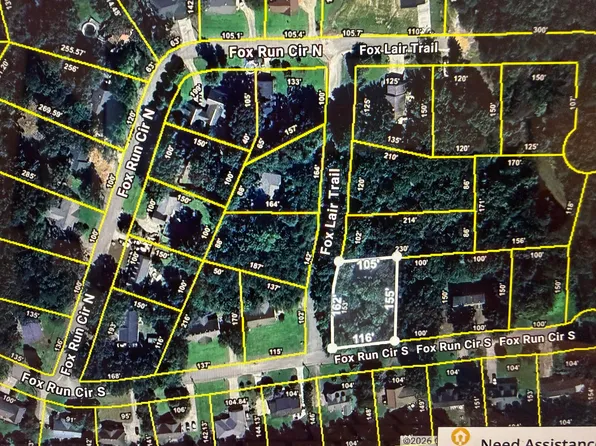 0 Fox Lair Trl Lot 15, Flintstone, GA 30725