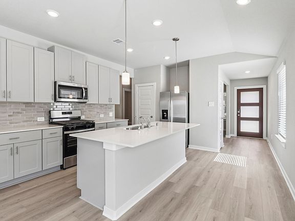 The Pinnacle floorplan in Mavera of Conroe, TX.