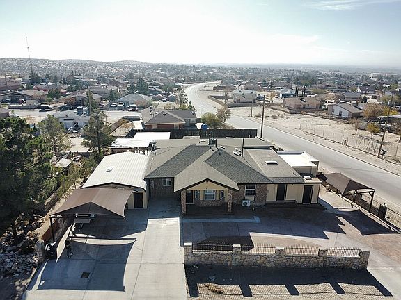 Aerial View Neighborhood.