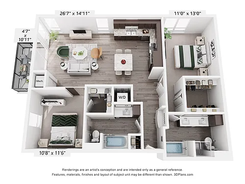 Floor plan Berkeley