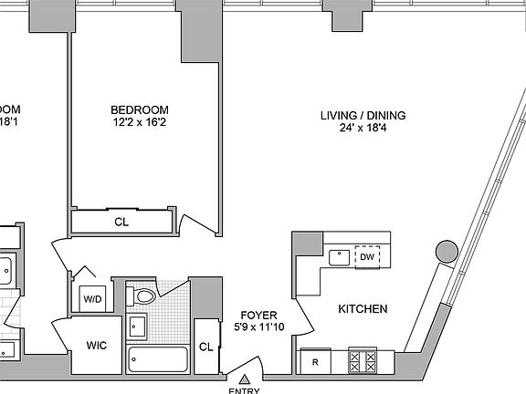 2nd image of 200 Chambers St APT 2C