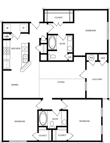 Floor plan D2