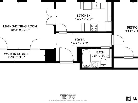 2nd image of 756 Broadway E APT 402