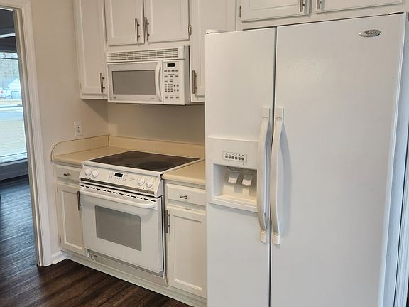 Recently painted cabinets