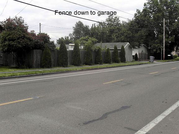 rear yard-garage
