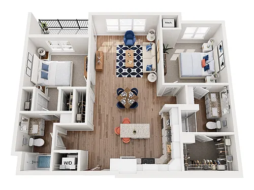 Floor plan Unity